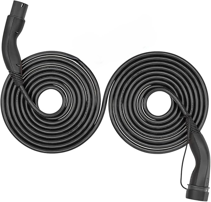 Doppelhelix Ladekabel Typ 2 (11 kW) 10m, schwarz