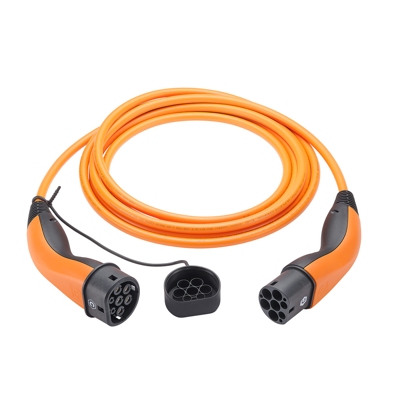 5555934025_1 Standard Ladekabel Typ 2 (11 kW) 10m, orange